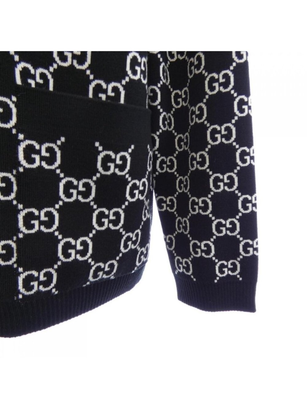 Gucci GG Wool Jacquard Reversible Cardigan - Picture 6 of 8